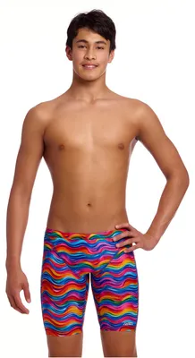 Produktbild von Funky Trunks Jammer Badehose für Jungen Plastic Fantastic, Kinder Größen:152