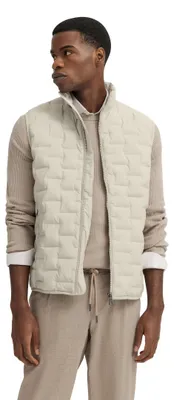 Produktbild von bugatti Herren Weste sportive Steppweste Modern Fit