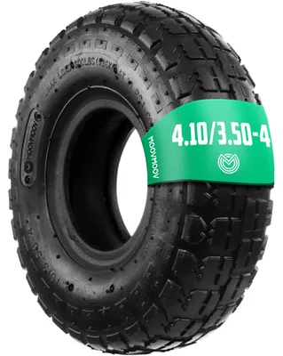 Obrázok produktu pre Nafukovacia pneumatika 4.10/3.50-4 určená na prívesné vozíky a záhradné prívesy