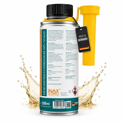 Produktbild von INOX® Dieselpartikelfilter Reiniger Additiv (DPF) 250ml - Rußfilter System