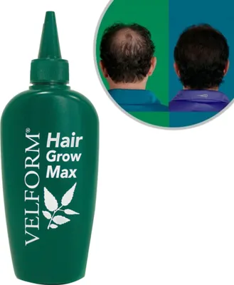 Produktbild von Velform® Hair Grow Max - Haarwuchsmittel aus 22 Pflanzen, Haarwuchslotion mit natürlichen Inhaltsstoffen – Aus der TV Werbung