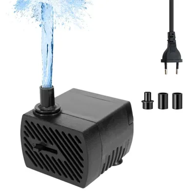 Productafbeelding van Mini-dompelpomp, 5 W, 350 l/u, verstelbaar, aquariumpomp