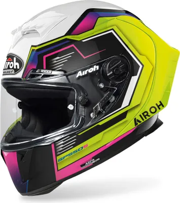 Zdjęcie produktu dla kask GP 550 S Rush, AIROH (wielokolorowy błyszczący, rozmiar XL) 2023