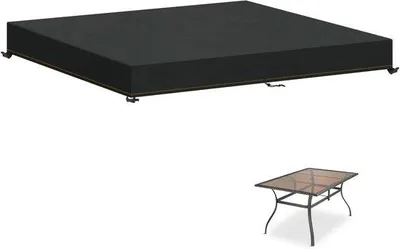 Immagine prodotto di Tovaglia impermeabile per esterni - Copertura protettiva per tavolo da giardino 150 x 100 x 15 cm