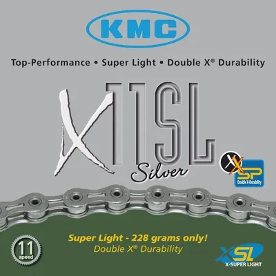 Immagine prodotto di Catena KMC X11SL 11 velocità 118L argento