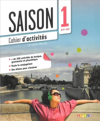 Imagen del producto de Saison A1: Cuaderno de actividades con CD