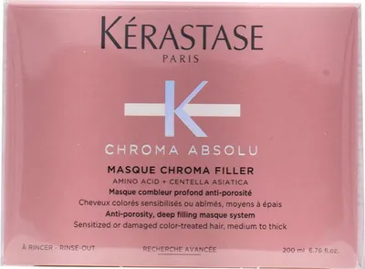 Productafbeelding van Kérastase Chroma Absolu Masque Chroma Filler: voedende maske voor gekleurd haar, 200 ml