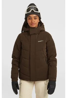 Produktbild von O'Neill Damen Skijacke Fwc'cruz Hybrid Puffer Snow Jacket Braun S