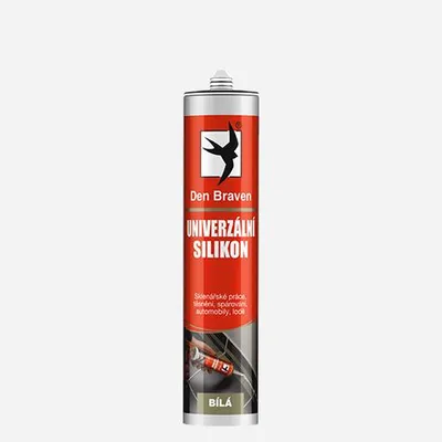 Obrázek produktu pro Den Braven - Univerzální silikon, kartuše 280 ml, černý