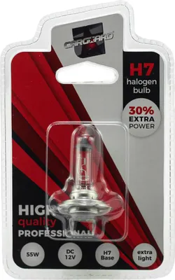 Produktbild von H7 Halogen-Autolampe - 12V 55W - 1300 Lumen - 2700K - Geeignet für Scheinwerfer [50941]