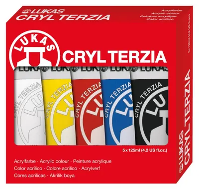 Produktbild von MALSET CRYL TERZIA 5X125ML classic, 5 x 125ml