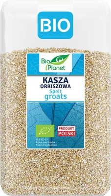 KASZA ORKISZOWA BIO 1 kg - BIO PLANET