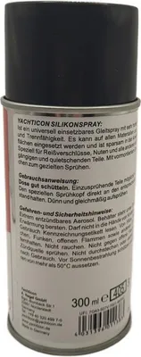 Produktbild von Yachticon Silikon-Spray 0,3 l – wasserabweisend & quietschhemmend für Boote & Segel