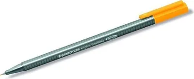 Produktbild von STAEDTLER 334-430 Triplus Fineliner (Dreikant, Superfeine, Metallgefasste Spitze, Linienbreite ca. 0,3 mm,  pfirsich