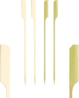 Produktbild von 250x Fingerfood Spieße "Golf" aus Bambus 18cm