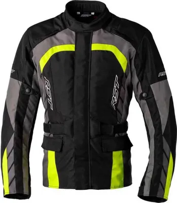 Produktbild von RST Alpha 5 CE Textil-Jacke - Schwarz/Flo Gelb Größe L