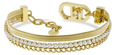 Immagine prodotto di Bracciale triplo placcato oro da donna Moda LJ2644