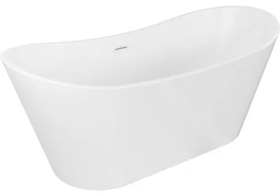 Obrázek produktu pro Mexen Montana volně stojící vana 180 x 90 cm, bílá, přepad bílý - 52011809000-20