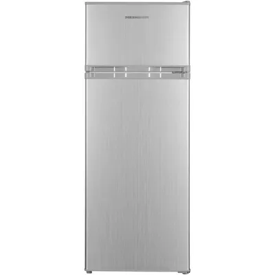 Produktbild von Heinner HF-H2206SE++ Kühl-Gefrierkombination 206 L, Wendetür, Einstellbarer Thermostat, Silber