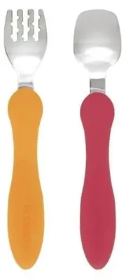 Obrázok produktu pre Mini príbory v oranžovej farbe – edisonMAMA
