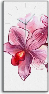 Produktbild von Dekor Leinwand Uhr Wandbilder 30x60 Gemälde Blumen Pflanzen Zweig Kunst - weiße Hände