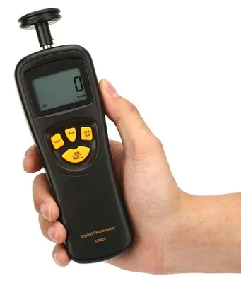 Kontaktloser Drehzahlmesser 0,5–19999 RPM LCD