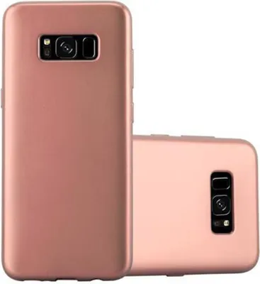 Produktbild von Cadorabo Schutzhülle für Samsung Galaxy S8 Hülle in Rosa Handyhülle TPU Silikon Etui Cover Case