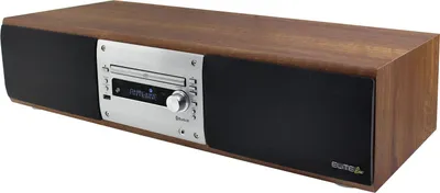 Produktbild von Soundmaster DAB1000 - DAB+,PLL,UKW - CD,CD-R,CD-RW - Schwarz - Braun - Edelstahl - AC - 230 V - 50 H Soundmaster