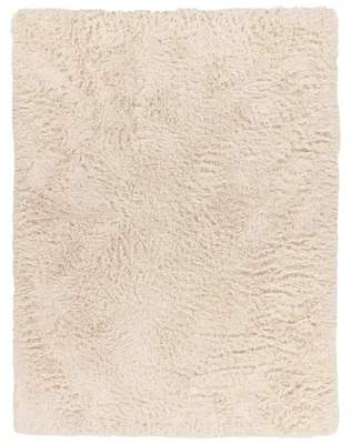 Produktbild von TT Home Teppich Wohnzimmer Hochflor Langflor Weich Soft Modernes Einfarbiges Design Größe 80 cm Rund