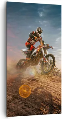 Produktbild von Bild auf Leinwand - Leinwandbild - Motor Reiten Helm - 65x120cm - Wand Bild - Wanddeko - Wandbilder - Leinwanddruck - Bilder - Kunstdruck - Wanddekoration - Leinwand bilder - Wandkunst - PA65x120-3475