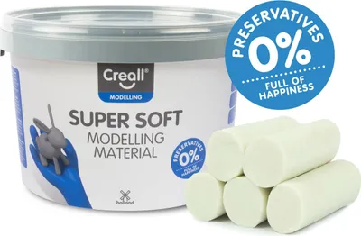 Obrázok produktu pre Creall Creall Super Soft Clay White