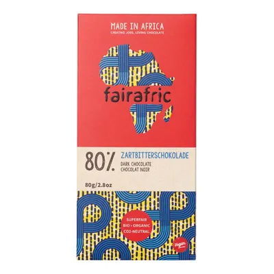 Produktbild von Zarbitterschokolade - 80% Kakao 80g