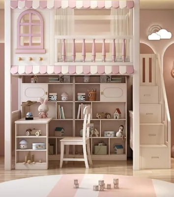 Produktbild von Doppelstockbett Hochbett Kinderbett Etagenbett Jugendbett Bett Holzbett