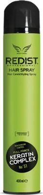 Produktbild von Redist Hair Spray Haarspray Full Force Keratin Complex 400ml Ultra Starker Halt