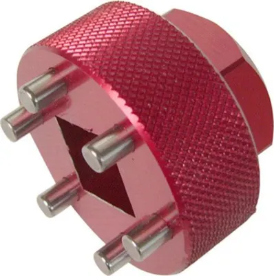 Produktbild von JMP Nutmuttern-Stecknuss für Lenkkopf Innen-23 mm/Außen-31,5 mm 6 Haken MV Agusta