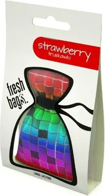 Zdjęcie produktu dla Zapach Woreczek Zapachowy Fresh Bags Abstract Strawberry