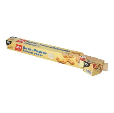 Produktbild von Papstar Backpapierzuschnitte 38 cm x 42 cm braun in Faltschachtel, 24 x 25 Blatt