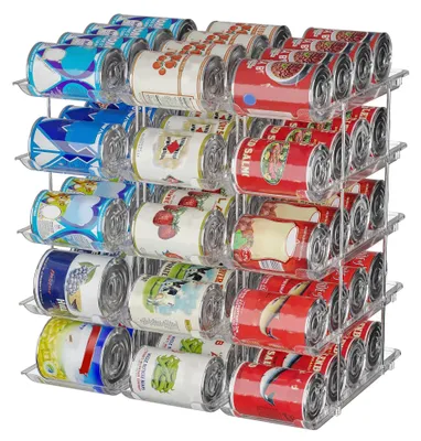 Productafbeelding van Omgoods - Blikjes Organizer voor Pantry - Verstelbare Hoogte en Breedte