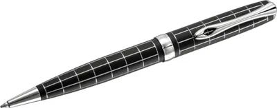 Produktbild von Kugelschreiber Excellence A plus  Raute guillochiert lapis schwarz easyFLOW