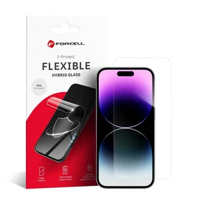 Image de Nano verre flexible Forcell - Verre trempé adapté à l'iPhone 14 Pro