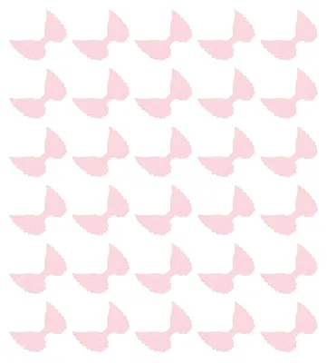 30 Engelsflügel aus Glitzerstoff, Mini Flügel, Bastelzubehör, Hellrosa