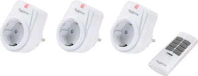 Produktbild von RSL Steckdosen-Set Zwischenstecker Schaltleistung (max.) 1000 W Reichweite max. (im Freifeld) 30 m