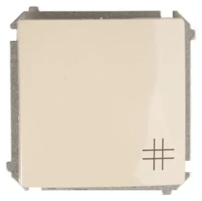 Productafbeelding van Contactdoos Simon, type 7.01/12, kunststof, IP20, IP44, 250 V, 10 A, 75 mm, 41 mm