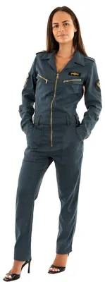 Produktbild von Schott NYC Damen Trjump21w Jumpsuit, Pacific, 42