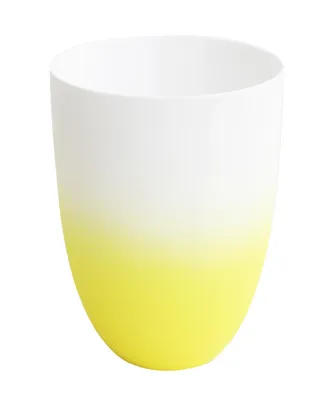 Image de ASA Vase/photophore jaune d. 8,5 cm, h.12 cm, porcelaine
