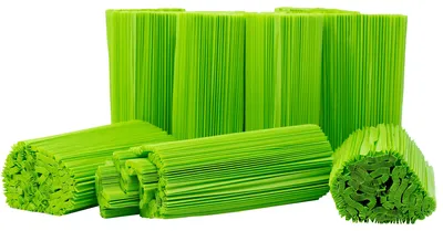Produktbild von Plissee-Manschetten, Farbe:maigrün, Größe:145 mm