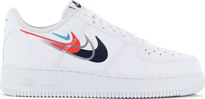 Produktbild von Nike Air Force 1 07 - Quadruple Swoosh - Damen Schuhe Weiß FJ4226-100 , EU 38.5