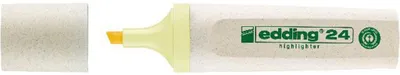 Produktbild von Edding 24 EcoLine, 1 Stück(e), Gelb, Meißel, Gelb, Pastel Yellow, Tube