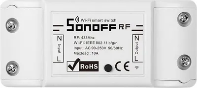 Image de Interrupteur sans fil Sonoff RFR2 Wi-Fi + RF 433MHz