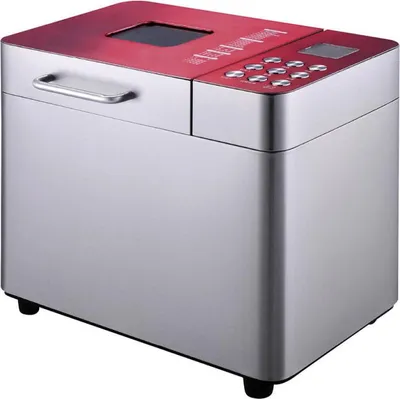 Obrázok produktu pre Domca pekre chleba Finlux FBM-1684IX, 550 W, 25 programov, kapacita 1 kg, odloen tart 15 h, nerezov oce/erven